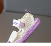 Sandalias De Verano Para Bebés Niños Y Niñas Primera Caminata Suaves Transpirables Tallas 1-3 Años Color Beige Azul Morado - details 14