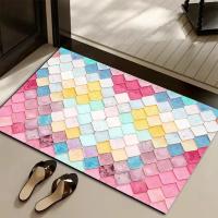 Alfombra de Baño de Diatomea Altamente Absorbente, Secado Rápido, Antideslizante para la Puerta del Baño - details 0