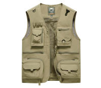Chaleco Ligero de Verano para Hombres Malla de Pesca Transpirable Secado Rápido Ropa de Senderismo - details 8