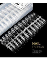 Puntas de uñas postizas de 240 unidades por lote/caja Herramientas de manicura de extensión rápida francesa Marca Clou Beaute - details 5