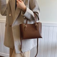 Bolso de Hormigón Estilo Vintage Inspirado Gran Capacidad, Correa Ajustable, Cierre de Cremallera, Forro de Poliéster, Perfecto para El Commute y Uso Diario - details 8