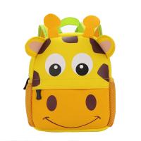 Mochilas escolares de animales para niños pequeños, morral Escolar de neopreno con dibujos de monos en 3D, para guardería - details 1