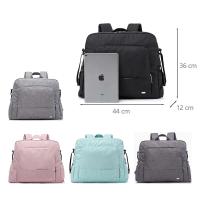 Soboba-mochila multifuncional impermeable para pañales, cambiador de lactancia para bolso grande y elegante, color sólido - details 1