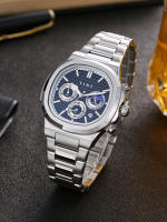 Reloj para Hombre Diseño Nórdico Cronógrafo de 3 Eje, Cuarzo Miyota Japonés, Cristal Reforzado, Brillo Nocturno, Resistente al Agua 30M Estilo Elegante para Oficina y Diario - details 7