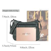 Bolso cruzado de cuero vegano ligero Bolso de hombro casual chic para uso diario - details 2