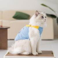 Pet Supplies Polyester Dog Vest Breathable Cartoon Dog Thin T-Shirt with D-Ring Cute Puppy Clothes for Small Medium Dogs - details 1