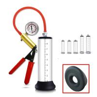 Leten-juguete acrílico Manual para agrandar para hombres, bomba de vacío, extensor de masturbación masculina, entrenador, producto sexual para adultos - details 2