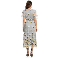 2025 primavera y verano nueva ropa de mujer de gran tamaño vestido de encaje bordado moda y comodidad de las mujeres de verano - details 6