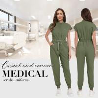 Hospital enfermera Doctor batas quirúrgicas mono exfoliante de alta calidad uniforme médico de enfermería multicolor uniformes de SPA de belleza. - details 9