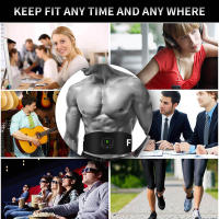 Cinturón estimulador muscular con pantalla LED para hombre y mujer, cinturón de tonificación Abdominal EMS, equipo de gimnasio en casa - details 5