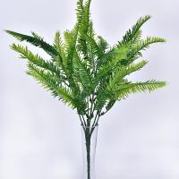 Planta Artificial de seda para decoración del hogar, Helecho Boston, 10 piezas, colgante, verde falso - details 4