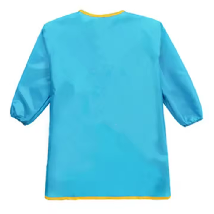 Delantal de Largo Plazo Impermeable para Niños Ideal para Arte, Cocina, Desayuno - 1