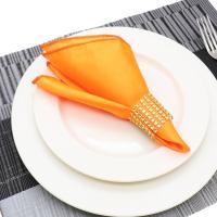 Pañuelos de Satén Reutilizables 50*50cm Ideal para Bodas Románticas, Fiestas, Hoteles, Restaurantes - details 8
