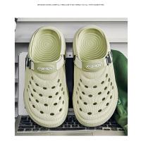 Zapatillas de verano originales de diseñador, zuecos para hombre, sandalias de playa con plataforma para mujer, calzado informal antideslizante para exteriores, sandalias para hombre - details 12