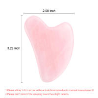 Masajeador facial de piedra Natural Guasha, raspador de cera de abeja, tablero de acupuntura Gua Sha, herramienta de masaje para SPA - details 11