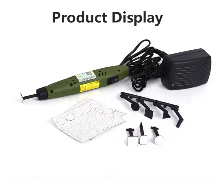 Mini Amoladora Eléctrica de 110V-220V Herramienta de Molienda de Pen Type DIY Modelo de Moldes para Pulido Hine 18W - 1