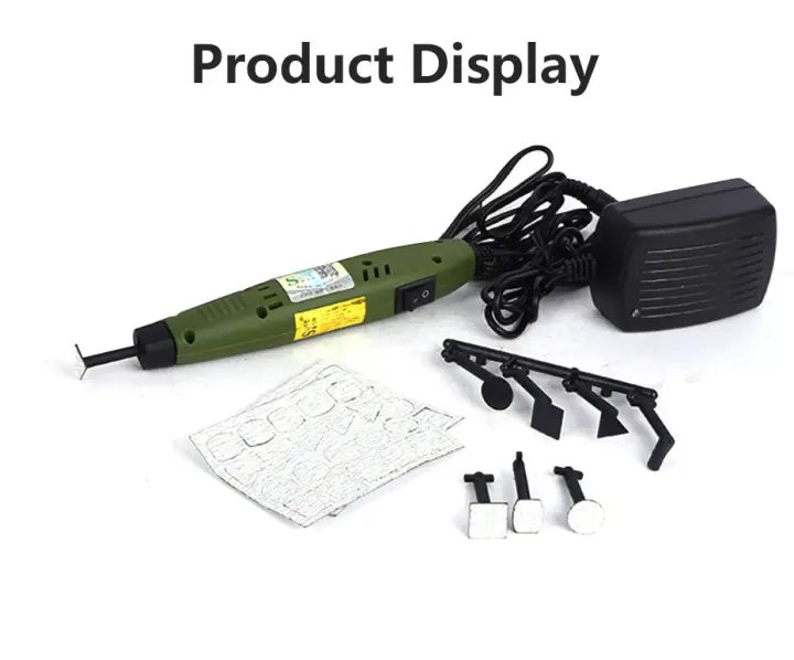Mini Amoladora Eléctrica de 110V-220V Herramienta de Molienda de Pen Type DIY Modelo de Moldes para Pulido Hine 18W - 1