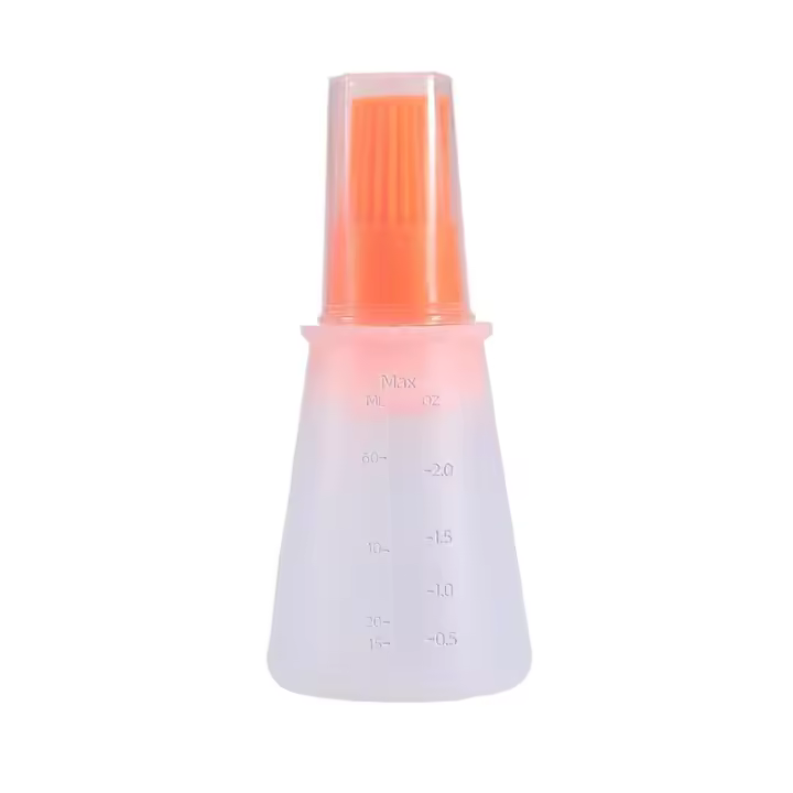 Cepillo de aceite para parrilla de barbacoa de silicona resistente a la temperatura - 1
