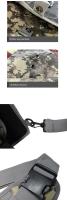 Bolso de hombro táctico militar para hombres, mochila de viaje deportiva, bolso cruzado al aire libre, senderismo y camping - details 3