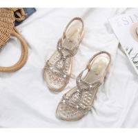 Sandalias de Mujer Verano 2025 Diseño Boho con Talón y Cristales Sandalia Deportiva para Playa - details 15