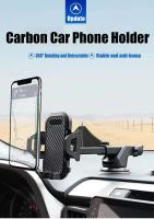 Teléfono para conductores de camiones y automóviles, soporte universal manos libres mejorado, parabrisas del tablero, ventilación, teléfono móvil - details 0