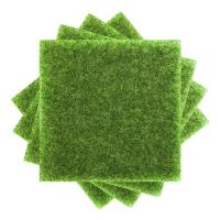 30 * 30 cm Micro PAISE Mini Wonderland Planta Simulación Musgo Decoración artificial Césped Verde - details 1