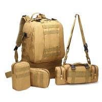 Mochila táctica de 55L 4 en 1 para hombre, bolsa deportiva Molle para exteriores, senderismo, escalada, Mochila de asalto impermeable - details 2