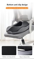 Cojín de Asiento de Espuma de Memoria en Forma de Donut Alivio del Dolor de Coccyx y Esciatica - details 1