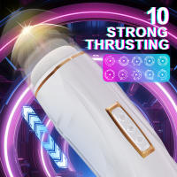 Telescopic Masturbator Automatic Vibrator Real Vagina Penis Blowjob Pocket Pusssy Sucking Masturbation Cup Sex Toy for Men Adult - details 2