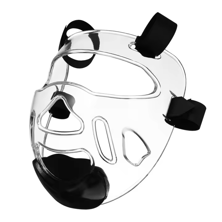 Máscara facial de Taekwondo para niños, Protector transparente desmontable para deportes, boxeo, Taekwondo, Sanda - 1