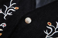 Chaleco Retro de Cuello en V Moda de Fiesta de Ocio para Hombres Material de Poliéster - details 17