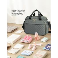 LEQUEEN Nuevo Estilo A Prueba de Agua Bolsa de Pañales Negro Bolsa de Viaje de Gran Capacidad Multifunctional Bolsas de Maternidad Madre Cochecito de Bebe - details 8