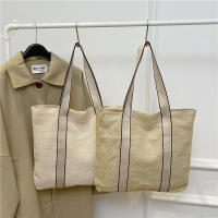 Bolsos hechos a mano para mujer, bolso de playa tejido de paja, gran capacidad, Asa superior, Verano - details 4