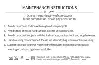 WOSAWE Pantalones de Ciclismo para Mujeres Almohadilla 3D con Bolsillo Secado Rápido - details 11