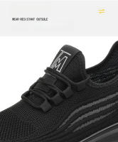 Zapatillas de moda para hombre Zapatillas elásticas ultraligeras y transpirables Suela blanda Zapatos casuales - details 8