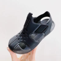 Avión ala Velcro niños agujero zapatos niños y niñas nuevo pequeño fresco bolsa transpirable cabeza sandalias - details 5