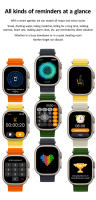 Nuevos relojes inteligentes en 2024 Actualización simultánea,Reloj Inteligente HK8 Pro Max Gen 2 ChatGPT Para Hombre, Reloj Inteligente AMOLED, Reloj Deportivo con Pantalla Siempre encendida y Presión Arterial Ultra para Android IOS ,Para relojes de Apple - details 23