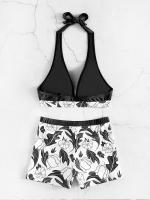 Conjunto de Bikini con realce para mujer, traje de baño de dos piezas con realce, cintura alta, estilo veraniego, 2023 - details 16