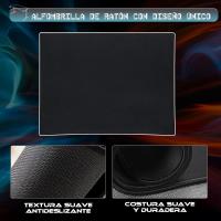 Escritorio de Juegos de Fibra de Carbono Ergonómico con Alfombrilla para Ratón, Soporte para Auriculares y Agua - details 13