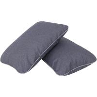 Cojines de Asiento y Respaldo Impermeables Diseño Acolchado y Correas 100 cm Marrón - details 29