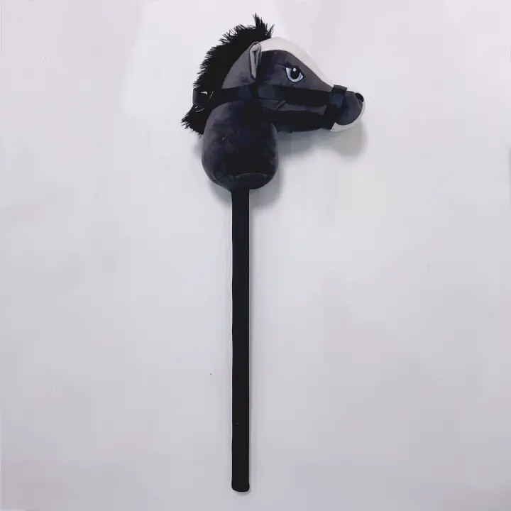 Juguetes de peluche con forma de animal, palo con cabeza de caballo, accesorios para actividades de animación infantil, regalos de juguetes infantiles con palo con cabeza de caballo - 1