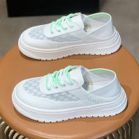 Zapatillas de Malla Transpirable para Mujer en Verano Versátiles, Delgadas, Fuego, Comodidad, Uso Diario - details 1