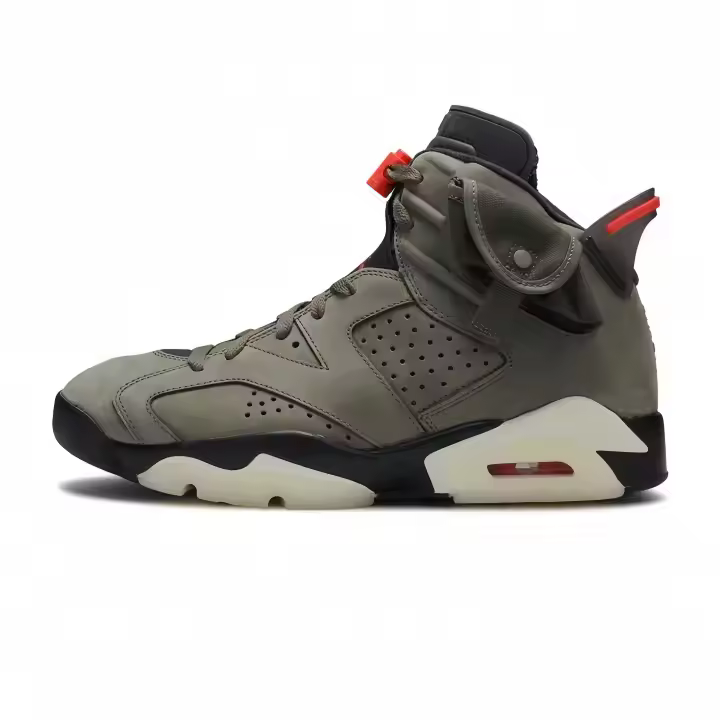 Zapatos de baloncesto blancos transpirables planos para caminar zapatillas de deporte informales 6s diseñador hombres deportes mujeres zapatos para correr al aire libre Español - 1