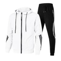 2025 nueva Europa y Estados Unidos traje deportivo de ocio al aire libre para hombres chaqueta con cremallera de moda deportes para correr para hombres y mujeres - details 5