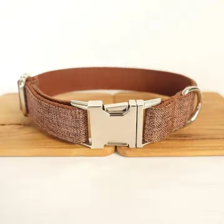 Collar personalizado mascotas, lighter Fiber para Los Perros, Correa with Placa de Identificación y Grabado free - 1