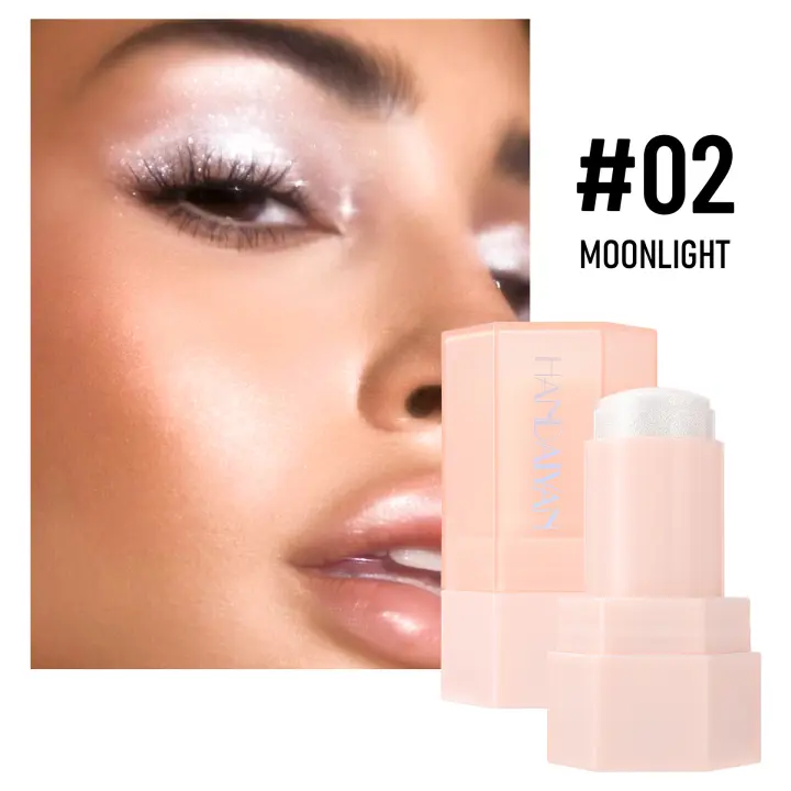 Especializado para resaltar 6 colores resaltador de gelatina de destello fino resaltador corporal iluminador Handaiyan - 1