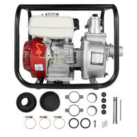 Bomba de Agua de Motor de Gasolina de 6.5HP Renderimiento Estable, Duradero, Práctico para Riegue y Piscina Material de Aluminio, Hierro, Plástico - details 10