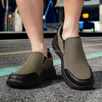 Nuevos zapatos deportivos planos de alta calidad para hombre, marca 4e de ancho, precio bajo, cómodos, antideslizantes, informales, talla grande de verano 47 - details 0