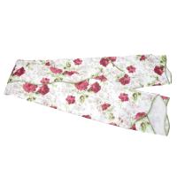 Mantel de Mesa de Algodón Floral Redondo Cubierta de Mesa de Cena de Graciosidad de 6 Plazas para Dormitorio Patio Evento - details 17
