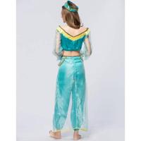 Vestido de princesa Jasmine con linterna de Aladino, uniforme de juego COS, disfraz de Halloween, disfraz de juego de rol - details 13